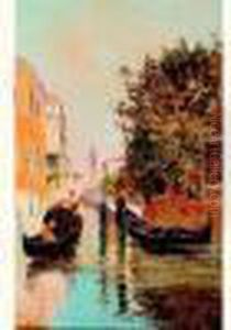 Canal A Venise by Raymond Allegre