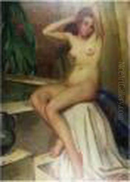 Seated Nude. - view 1