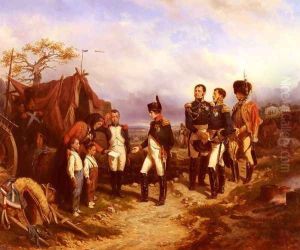 Napoleon Et Le Petit Messager (Napoleon and the Little Messenger) by Joseph-Louis Hippolyte Bellange