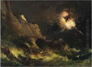 A Storm At Sea A Storm At Sea