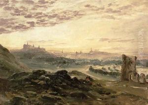 A Panoramic View of Edinburgh by Samuel Bough