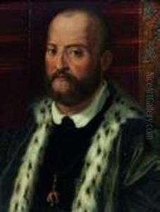Portrait D'un Gentilhomme Decore De La Toison D'or