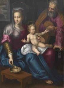 Sacra Famiglia by Alessandro Allori