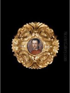 Portrait Of Francesco I De' Medici, Head And Shoulders by Alessandro Allori