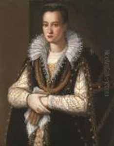 Portrait Of A Noblewoman by Alessandro Allori