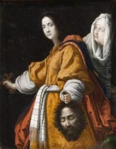 Judith With The Head Of Holofernes by Cristofano Allori