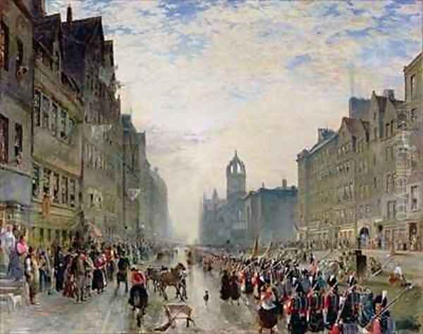 The High Street, Edinburgh - view 1