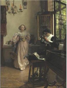 The Persistent Reader by Laura Theresa Epps Alma-Tadema