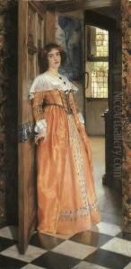 At The Doorway by Laura Theresa Epps Alma-Tadema