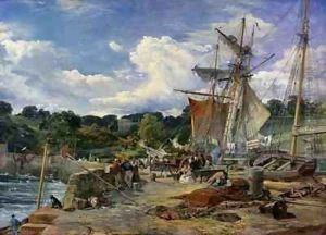 The Pier Head, Aberdour, Firth of Forth