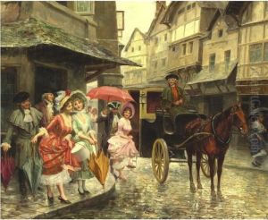 Caught In The Rain by Alonso Perez
