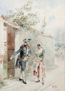 A Chivalrous Cavalier by Alonso Perez