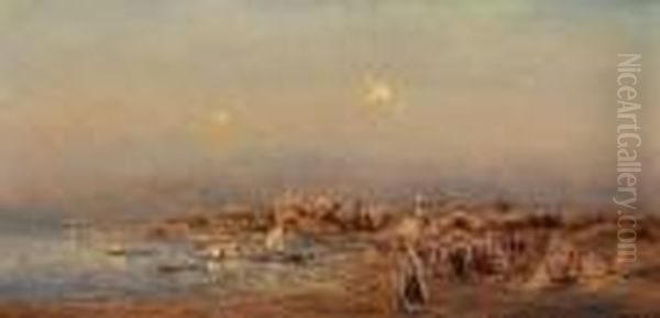 Costiera Orientale Con Venditori In Riva Al Mare - view 1