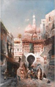 Depart De La Caravane by Robert Alott