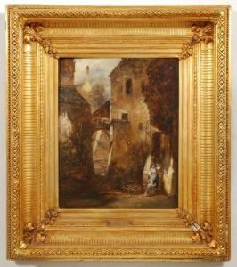 Cascinale Con Figura by Robert Alott