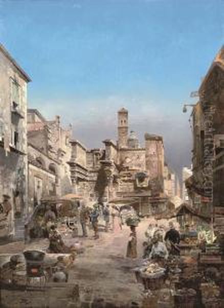 A Market At The Forum Of Nerva, Rome - view 1