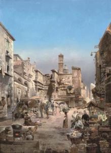 A Market At The Forum Of Nerva, Rome
