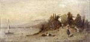 View Of A Beach by Robert Alott