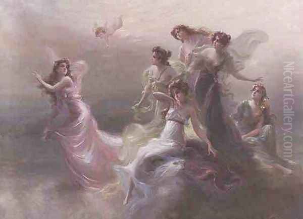 Goddesses on Mount Olympus - view 1