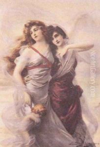 Enchanted Maidens by Edouard Bisson