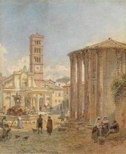 Rome, Forum Boarium - view 1