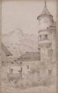 Hauser In Hofgastein by Franz Alt