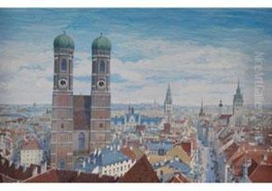 Blick Uber Munchen by Franz Alt