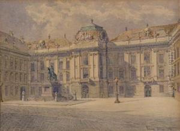 Der Josefsplatz In Wien - view 1