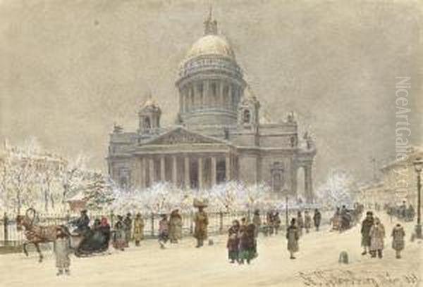 St Isaac's Cathedral, St Petersburg - view 1
