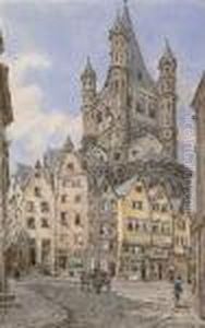 The Church Of Great St. Martin, Cologne