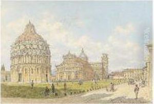 View Of Pisa, Signed