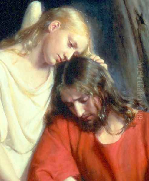 Christ at Gethsemane [detail #1] - view 1