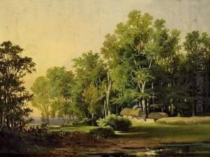 Landschaft Mit Mehreren Hutten Landschaft Mit Mehreren Hutten