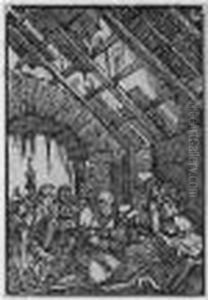 The Fall And Salvation Of 
Mankind Through The Life And Passion Of Christ (holl., Winzinger 1-40) by Albrecht Altdorfer