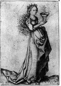The First Wise Virgin (b. 18, Lehrs 21)