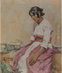 Woman Of Taos by Mathias (Joseph) Alten