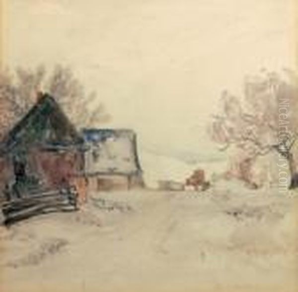 Winterlichesdorf. 1921 - view 1