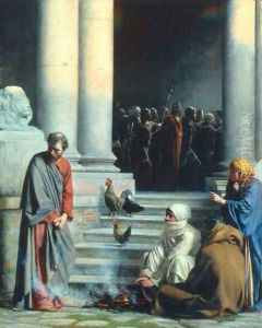 Peter's Betrayal by Carl Heinrich Bloch