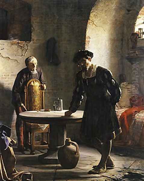 The Imprisoned Danish King Christian II - view 1