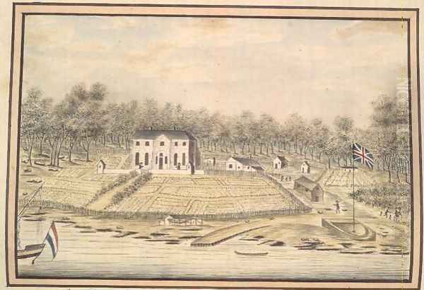 Governor's House at Sydney, Port Jackson, 1791 - view 1