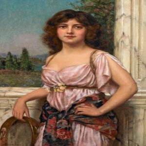 A Girl With Tamborine