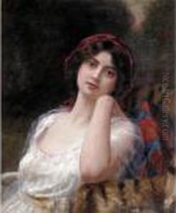 A Girl With Rose by Aby Altson