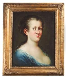 18th Ct. Portrait Of A Woman by German Alvarez Algeciras