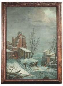 A Winter Landscape by German Alvarez Algeciras