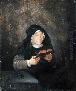 Old Woman Reading, 1650s by Quiringh Gerritsz. van Brekelenkam