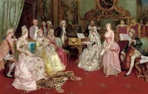 El Recital De Musica (the Music Concert) by Luis Alvarez Catala