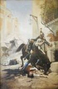 El Pueblo Contra Los Franceses by Cesar Alvarez Dumont