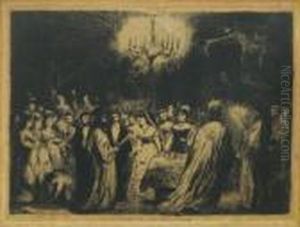 "cununie Ortodoxa" by Theodor Aman