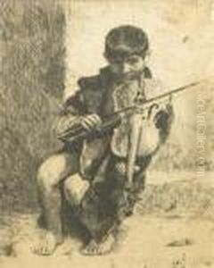 Copil Tigan Lautar by Theodor Aman