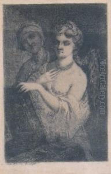 Sultana In Front Of The Mirror (i) - view 1